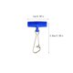 thumbnail image 2 of Eigraketly Paquete de 12 toboganes para sedal de pesca, conectores de pasadores deslizantes de alta resistencia que conectan agua salada al aire libre, agua Type3 NO3 Eigraketly  OD022450-02, 2 of 6