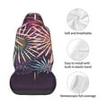 thumbnail image 4 of Wukai Fireworks2 Full Set Car Seat Covers with Soft Padding Universal Auto Front Seats Protector and Cushion Mat, 4 of 5