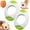 Green-A, variant on Egg Shell Opener, 2024 Cutter for Hard Boiled Eggs, Egg Shell Cutter for Boiled Eggs Topper Upgrade Egg Peeler for Quickly Cutting off The Tops of Cooked Eggs Opener Kitchen Tools