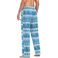 thumbnail image 6 of Asian Style Boho Pajama Pants Mens Lounge Pants Lightweight Men Pajama Bottoms with Drawstring Pockets, 6 of 7