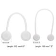 thumbnail image 2 of Magnetic Cable Clips 4.3 Inch/7.5 Inch x 0.6 Inch White for Home, Kitchen, Office, 10 Pcs, 2 of 5