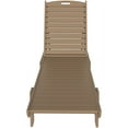 thumbnail image 3 of Ensemble de 3 Pcs Chaises Longues Adirondack Ajustables avec Table d'Appoint, 3 of 9