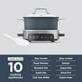 thumbnail image 4 of Ninja 10-in-1 Everyday PossibleCooker Pro 6.5-Qt, Slow Cook, Sear/Sauté, 8Cooking Functions, Family-Sized Capacity, MC1101 Midnight Blue, 4 of 6