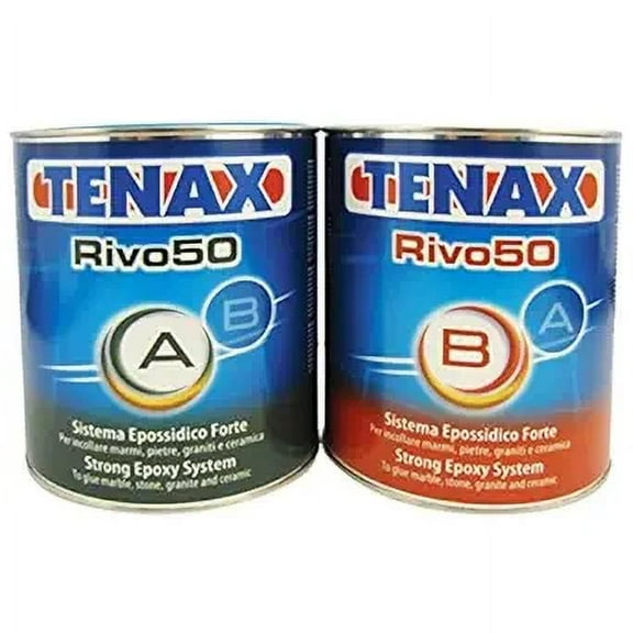 TENAX RIVO 50 Knife Grade EPOXY 1:1-2 Liter KIT