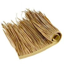 DIY Straw Roof Rug Decor Grass Mat Palm Thatch Roll Deck Decor Decorative Straw Roof Panels Shutters