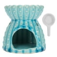 thumbnail image 2 of Estufa de aroma, quemador de aceite esencial, quemador de incienso de cerámica, decoración del hogar, funcionamiento suave, 2 of 14