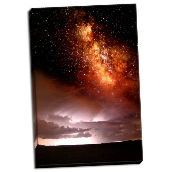 Gango Home Decor Tower of Power by Douglas Taylor (Ready to Hang); One 24x36in Hand-Stretched Canvas