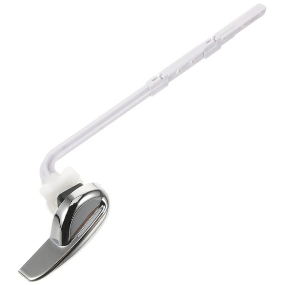 ELAYARD Universal Toilet Flush Handle Replacement Kit for Easy Operation White ABS Material 100% Rust Resistant