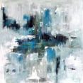 thumbnail image 2 of Bell, Emma 15x15 White Modern Wood Framed Museum Art Print Titled - Deep Blue City Views, 2 of 4