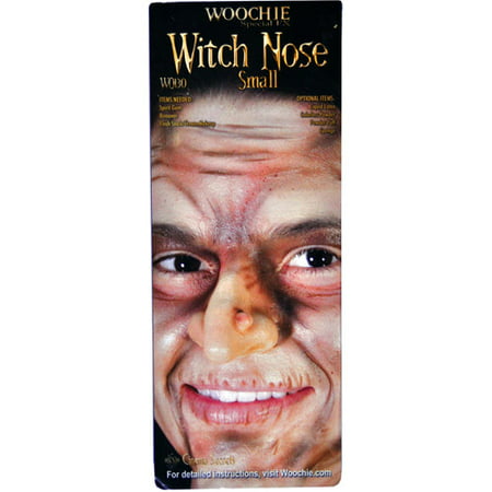 Woochie Small Witch Nose Prosthetic Halloween Accessory