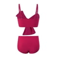 thumbnail image 2 of Girl's Cute Big Bow Split Swimsuit For Kids (, 2 of 4