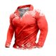 thumbnail image 4 of Pack De Playeras Para Hombre Camisa Navideña De Otoño E Invierno Para Hombre Camisa Superior Con Estampado De Árbol De Navidad En Capas Y Empalme De Colores Mixtos, 4 of 4