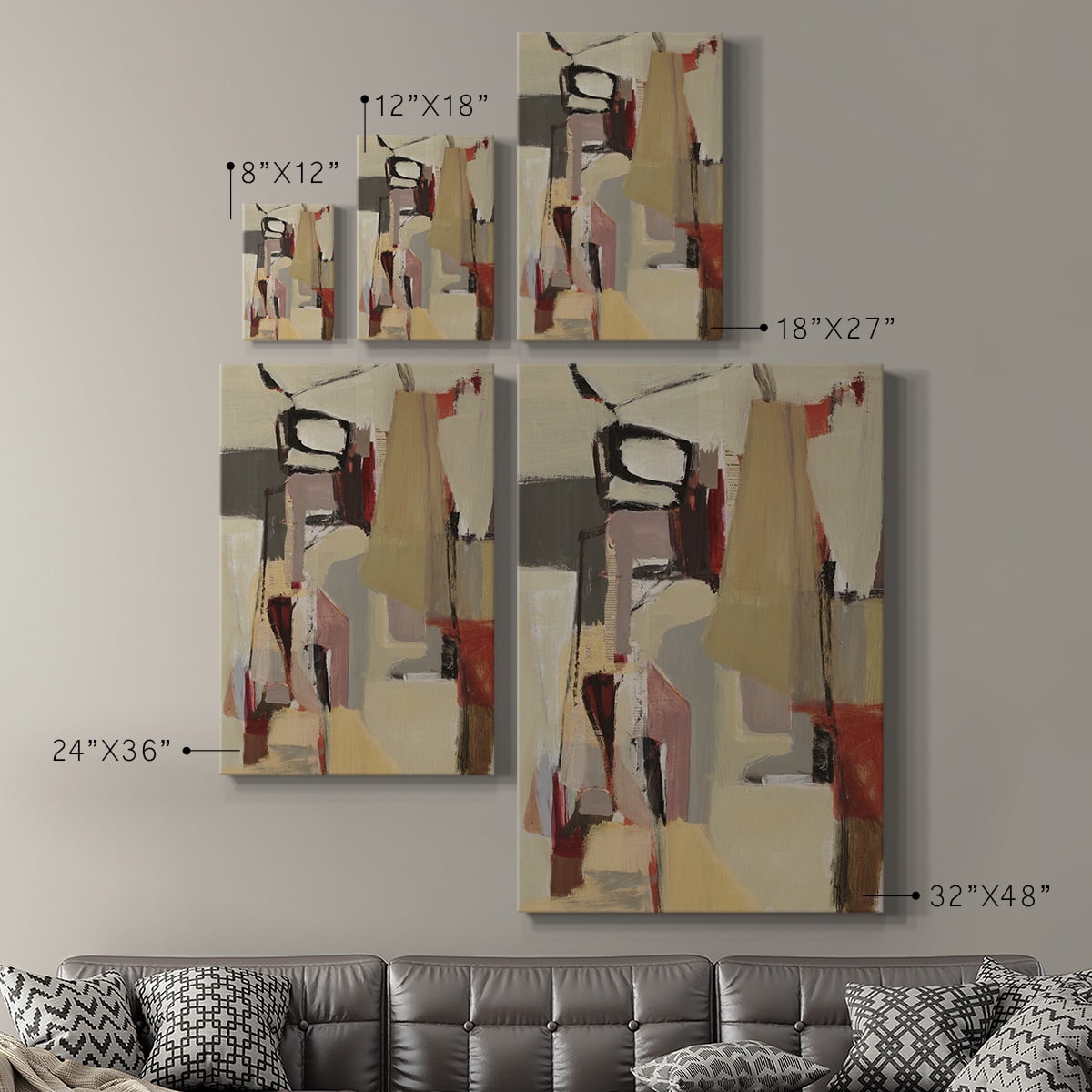 Peaches Premium Gallery Wrapped Canvas - Ready to Hang