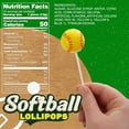 thumbnail image 5 of Softball Lollipops, Sports Team Party Favors, Individually Wrapped, Pack of 24, 10.16 Ounces, 5 of 7