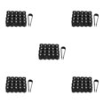 thumbnail image 1 of Sidaley Tapa de válvula de neumático de coche ABS de 20 piezas, repuesto de pieza de protección de vehículo Hexagonal Universal, accesorios Type2 NO2, 1 of 6