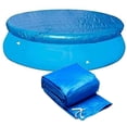 thumbnail image 1 of Solar  Pool Cover for 6 8 10 12 15Ft  Diameter Easy Set Dust Pool Cover Protector, 1 of 6