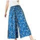 thumbnail image 3 of Pantalones de Mujer Casual Silk Printed Loose Wide Leg Pantalones Recortados de Poliéster, Pantalones Casuales para Uso Diario Y Al Aire Libre, 3 of 4