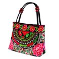 thumbnail image 4 of Bolso de hombro Sunnimix Floral Vintage Bordado Rojas, 4 of 8