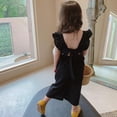 thumbnail image 6 of Hot Sale Summer Girls Cute Jumpsuit Baby Kids Open Back Sleeveless Clothes Wide Leg Pants Children Overalls,2-7Years, 6 of 6