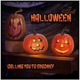 thumbnail image 5 of Glowing Hollow Plastic Pumpkin Halloween Decoration with LED Light, Lighted Scene Prop for Indoor Outdoor Fall Party Yard Display, 5 of 9