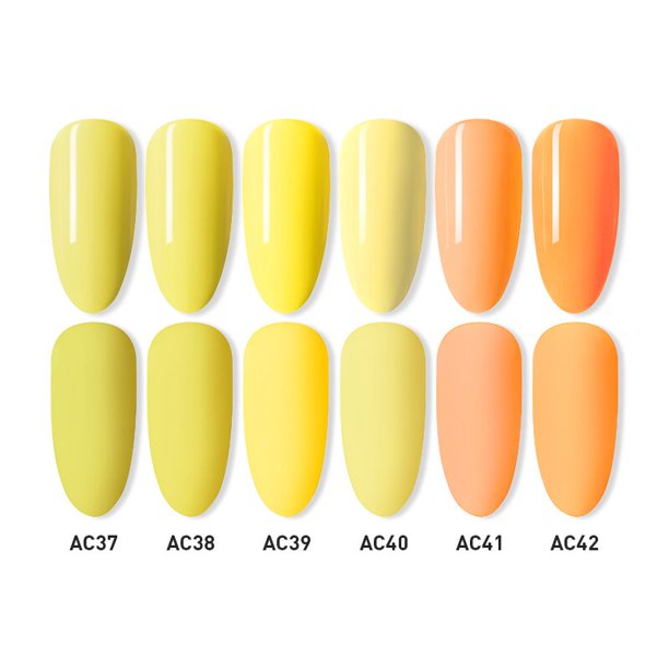 Beautilux Gel Lote de esmaltes de uñas Soak Off UV LED Semi permanente Nails Gels Kit Lacquer Nail Art Design Barniz Venta al por mayor Juego de 6 Tan Jianjun unisex