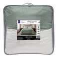 thumbnail image 1 of Cobertor Con Borrega Mainstays King Size Verde, 1 of 4