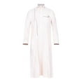 thumbnail image 2 of BAZINRICHE Big and Tall Men's Kaftan Robe Long Sleeve Thobe Button Down Casual Arab Gown Shirt, 2 of 5