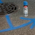 thumbnail image 2 of Krylon Mark-It 730308 Industrial SB APWA Blue Inverted Marking Paint 730308, 2 of 2