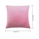 thumbnail image 4 of Yuarrent Funda de almohada de felpa corta, funda de cojín decorativa para sofá y silla, funda de cojín decorativa para el hogar Decoración del hogar goma rosa, 4 of 6