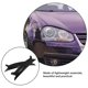 thumbnail image 3 of IFANLANDOR 1Par Cubiertas De Para Faros Autos En ABS Negro Decorativo Y Protección Duradera, 3 of 8