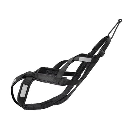 Ergonomic Dog Sledge Harness for Large Breeds Reflective Pet Sledding Skijoring Harness High Strength Chest Strap