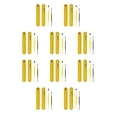 thumbnail image 1 of Vogacara Cera para los oídos, cuidado de la cabeza doble, palillo para los oídos con bolsa de almacenamiento, herramienta de extracción, Amarillo 10piezas, 1 of 6