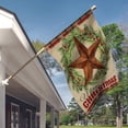 thumbnail image 6 of Barn Star Wreath Happy Winter Double Sided Merry Christmas House Flag 28 x 40 inch, 6 of 6