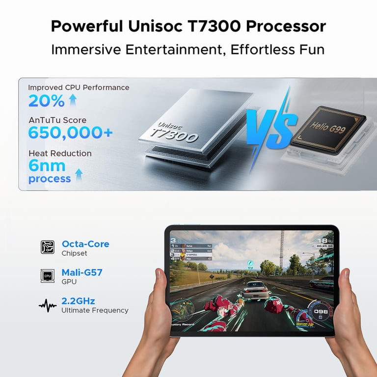 Doogee, Android 16 Tablet, 36GB+256GB/2TB, Blue, 13.4