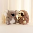 thumbnail image 2 of 16/22/30cm lindo Animal relleno Koala mapache peluche suave hámster Alpaca almohada muñeca niños juguetes niñas regalo de cumpleaños zhangyuxiang LED, 2 of 2