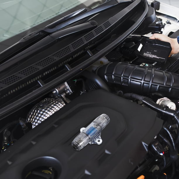 BRIGHTFUFU Portafusible Inline De Cobre Para Car Audio Con Eficiente Y Compatibilidad