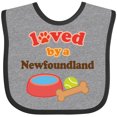 thumbnail image 3 of Inktastic Newfoundland Dog Lover Boys or Girls Baby Bib, 3 of 4