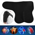 thumbnail image 2 of Hombre de invierno elástico deporte alivio del dolor solo hombro Pad Protector Brace negro, 2 of 5