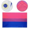 thumbnail image 2 of Billuyoard 90x150cm bi orgullo bisexual Bandera de bisexualidad enorme gigante Rainbow Flag Banderas y pancartas para exteriores, 2 of 6