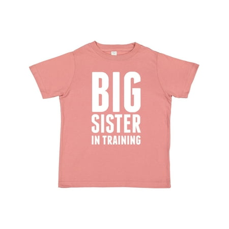 

Inktastic Big Sister in Training Gift Toddler Toddler Girl T-Shirt