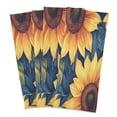 thumbnail image 3 of BZSMCE Kitchen Towels Creative Sunflower Pattern Pattern Durable Kitchen Towel, 3 of 7