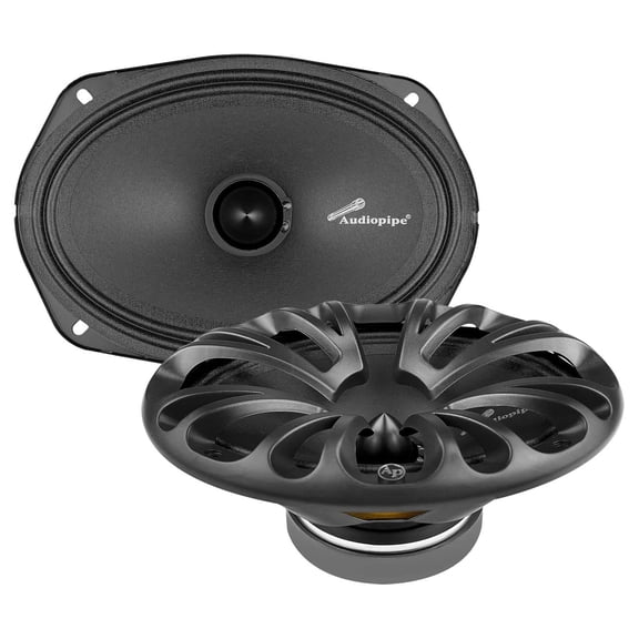 Audiopipe APMB6900E 6x9" Low Mid Frequency Speaker 125w Rms/250w Max 8 Ohm [pair]