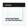 thumbnail image 5 of Universal UNV57300 5 in. x 8 in. Premium Narrow Ruled Writing Pads with Heavy-Duty Back - Black Headband (12/Pack), 5 of 8