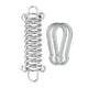 thumbnail image 2 of Hebillas de resorte para tienda de campaña, tensor de tienda, gancho de resorte para toldo resistente, poste de resorte para mochilero, Picnic, playa, con mosquetón, 2 of 8