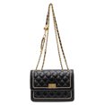 thumbnail image 1 of Bolso de hombro para mujer, bolso cruzado con correa de cadena, bolso de mano, 1 of 7