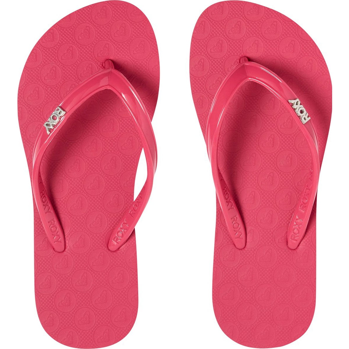 roxy pink flip flops