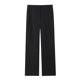 thumbnail image 3 of HH TRAF Pantalones anchos informales de cintura alta con bolsillos laterales para mujer 2024, pantalones ajustados sólidos con cremallera, ropa de calle, 3 of 5