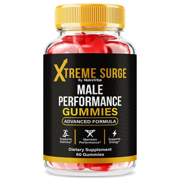 Xtreme Surge – Original XtremeSurge Gummies with a Natural Daily Blend for Energy & Wellness | Great-Tasting, Easy-to-Chew Gummies (60 Gummies)