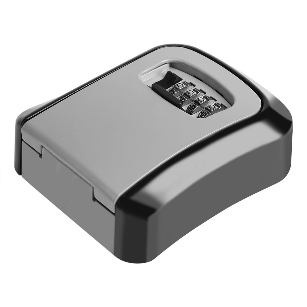 Dilwe 4 Digit Key Safe Security Storage Lock Box Combination Wall Mount