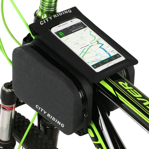 Cycling Bike Top Tube Bag Rainproof MTB Bicycle Front Frame